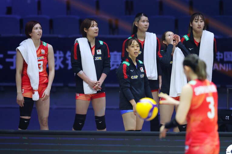 ロス五輪への出場、さらには悲願のメダル獲得に向けて選手層の底上げは急務となる　©︎JVA/AFLO SPORT