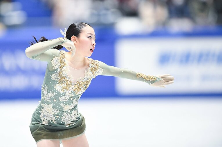 紀平梨花 ／ photograph by Asami Enomoto