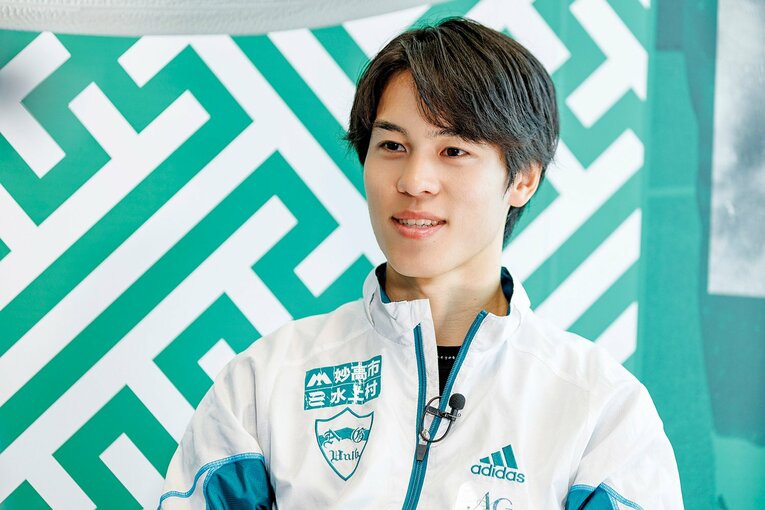 本番に強いという印象があるが、メンタルはそれほど強くないと語る　©Kiichi Matsumoto