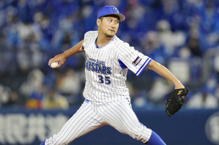 4月半ばに負傷で一時離脱も、ほぼ最短で復帰。試合展開を問わず幅広いシーンでその投球を披露している ／ photograph by KYODO