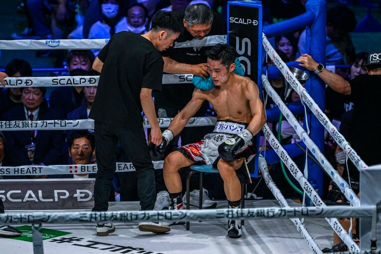 中谷潤人vs.西田凌佑（WBC・IBF世界バンタム級王座統一戦） ©Takuya Sugiyama