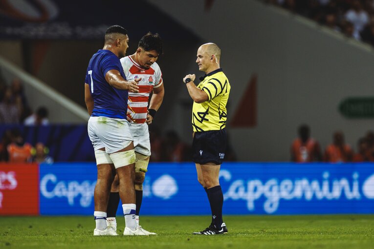 姫野和樹（2023年ラグビーW杯サモア戦）　©︎Kiichi Matsumoto