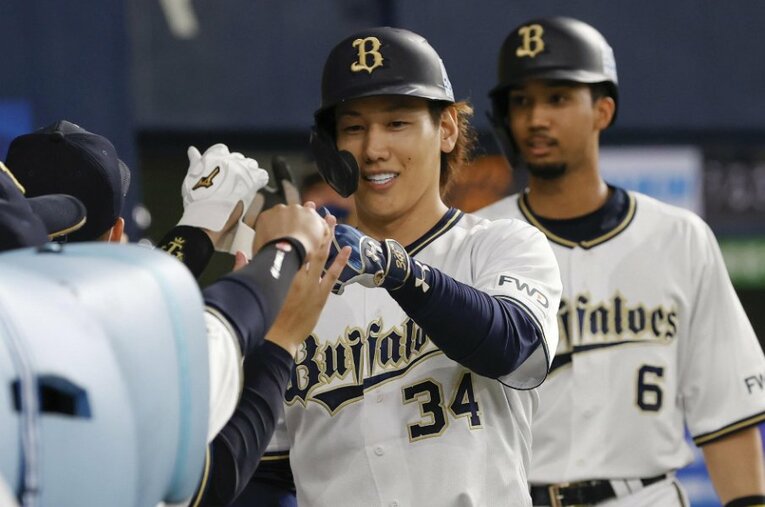 2016年にドラフト1位でオリックスに入団した吉田正尚。東京五輪を戦う“侍ジャパン”でも活躍が期待されている ／ photograph by KYODO