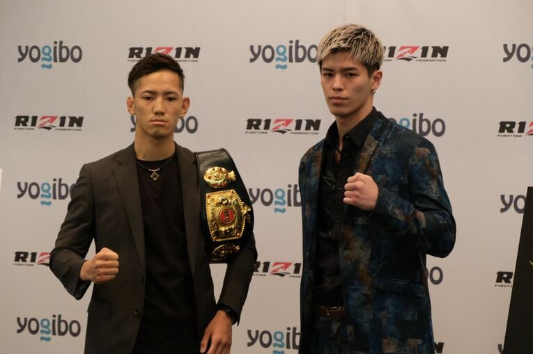 高橋亮（左）と白鳥大珠　©Norihiro Hashimoto