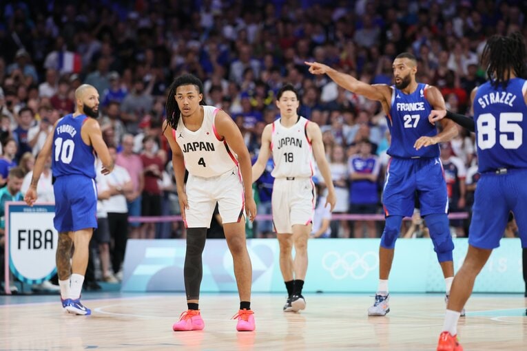 大接戦となった予選ラウンドのフランス戦　©︎Kaoru Watanabe/JMPA