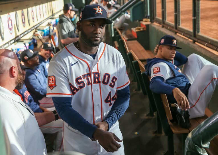 アルバレスは右手のケガが悪化し、故障者リスト入り。復帰はオールスター後の見込み　©Getty Images