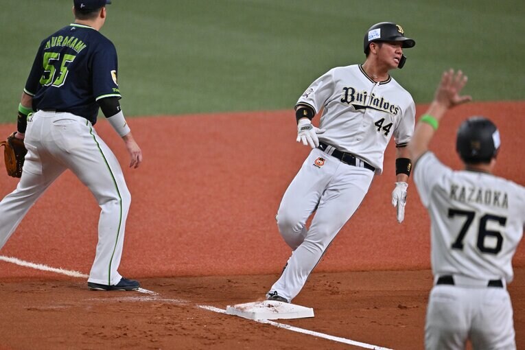 オリックス頓宮裕真（2022年日本シリーズ）©︎Hideki Sugiyama