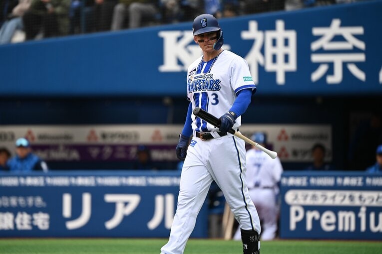 主砲オースティンも松尾を気に入っているという　©Naoya Sanuki