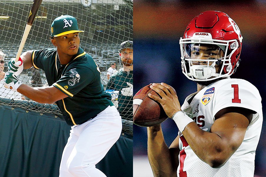 アメフトと野球の二刀流。カイラー・マレーの決断は?~MLB、NFLの両方で1巡目指名も~<Number Web> photograph by Getty Images