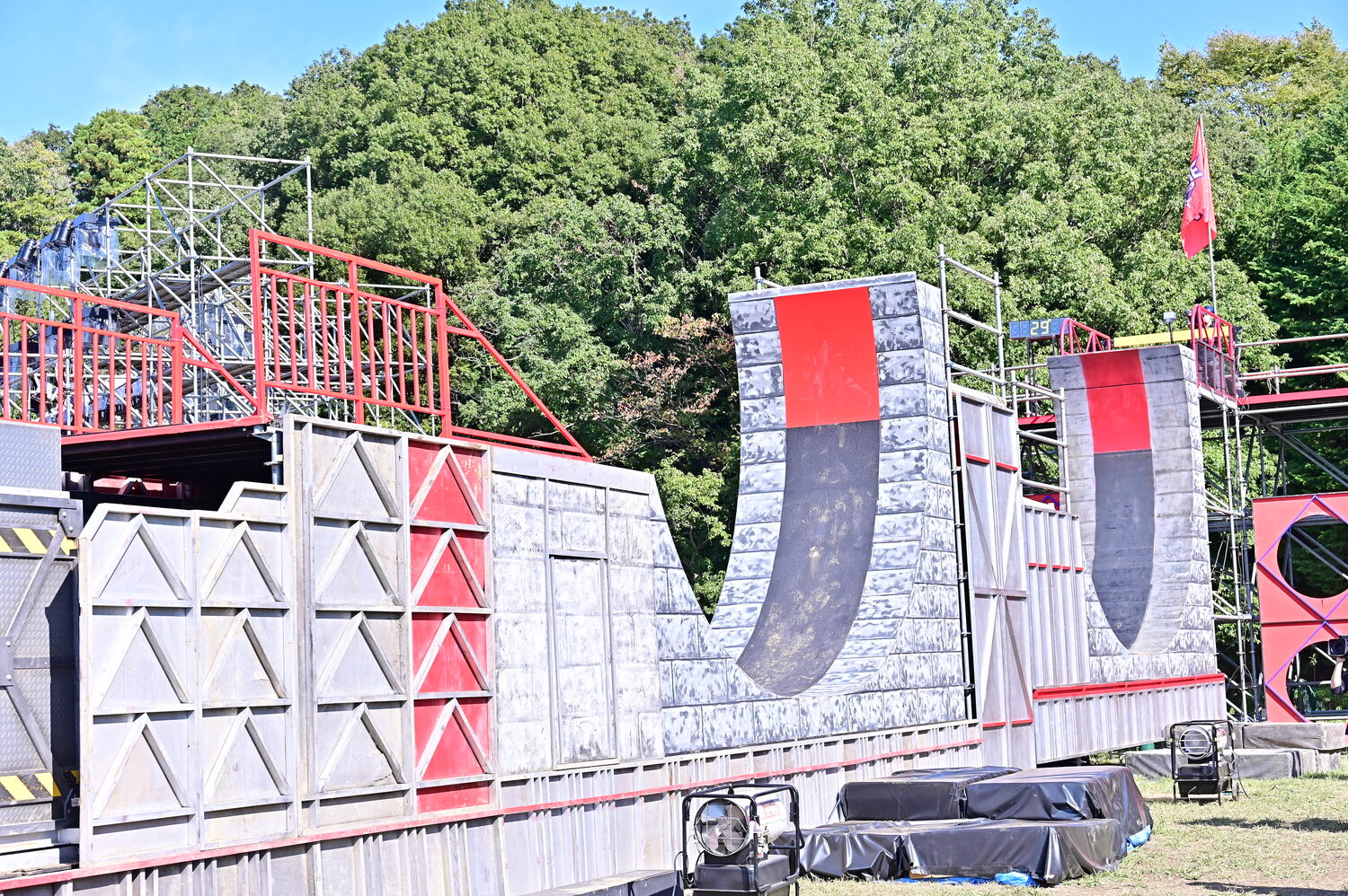 今年のそり立つ壁 ©TBS