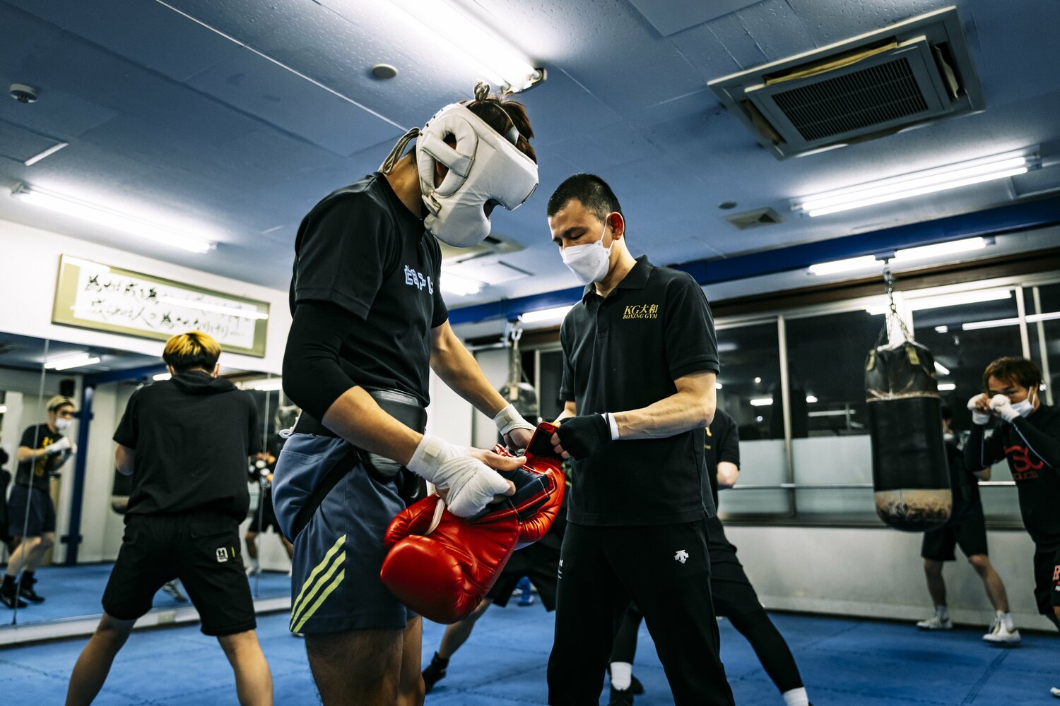 「めったにジム生にプロを薦めない」という片渕会長。阿部との出会いは忘れられない出来事だった　©︎Kiichi Matsumoto