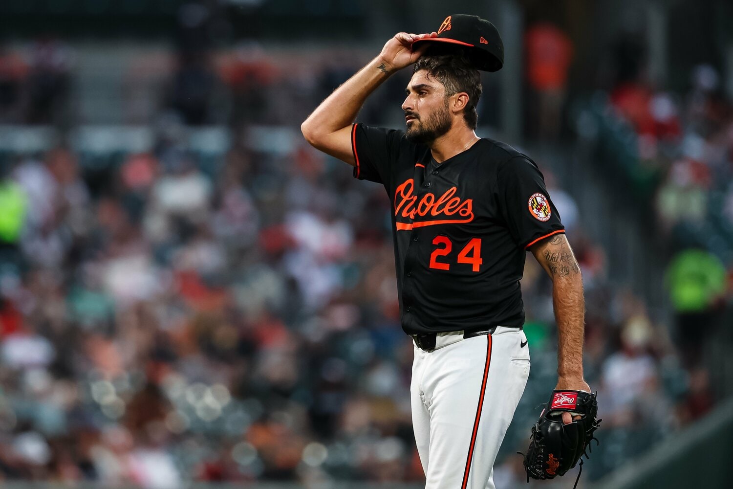 菅野と同じオリオールズでは、2023年最多勝のエフリンもトレード候補だ ©︎Getty Images