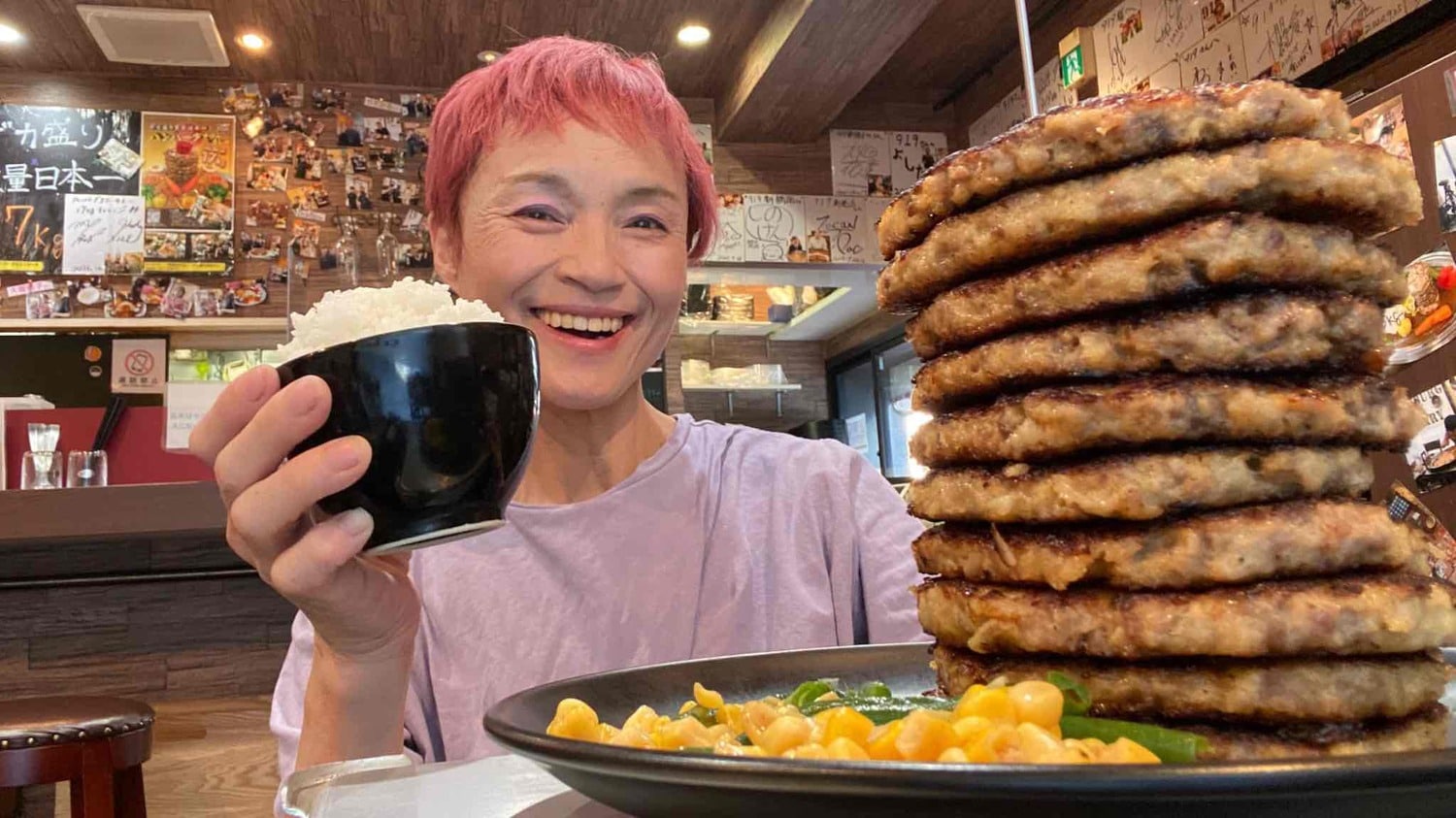 現在はYouTubeチャンネルにて大食い企画なども行っている　©本人提供