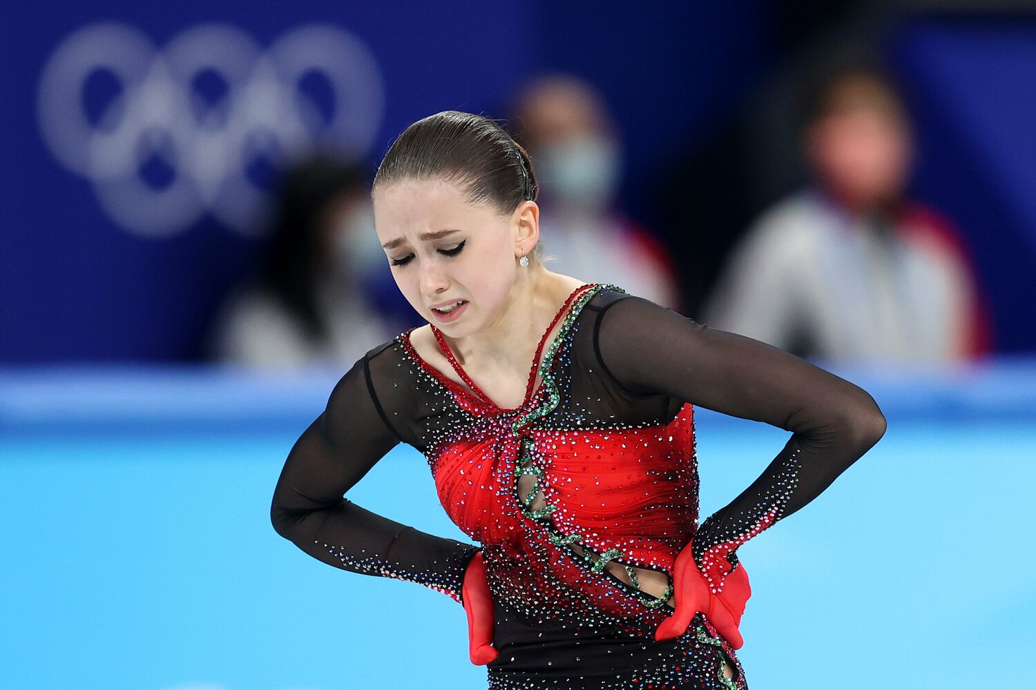 15歳で出場した北京五輪ではドーピング騒動の渦中に…　©Getty Images