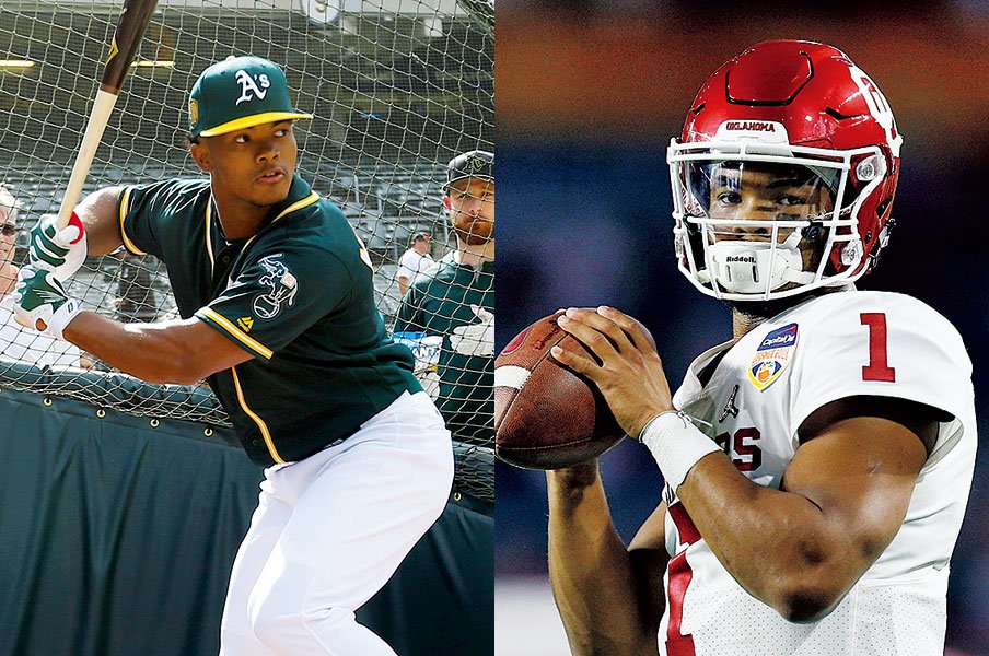 アメフトと野球の二刀流。カイラー・マレーの決断は？～MLB、NFLの両方で1巡目指名も～＜Number Web＞ photograph by Getty Images