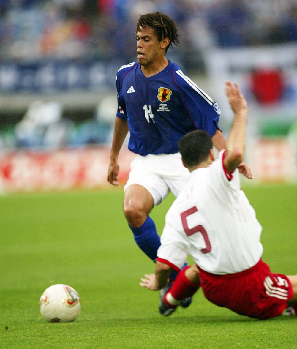 トルコ戦の三都主 ©JMPA