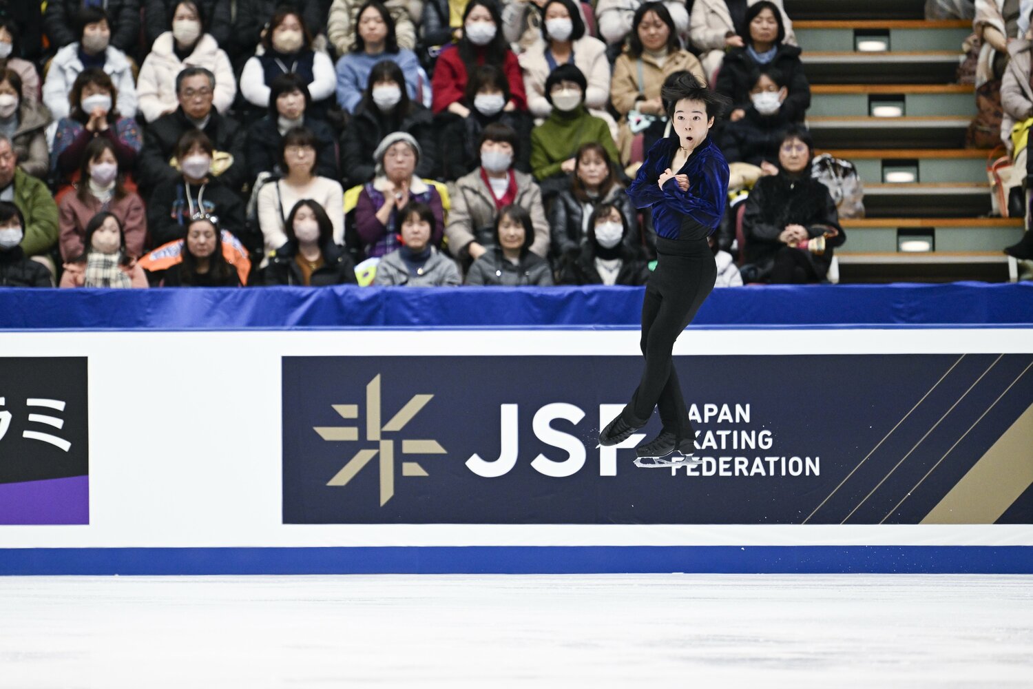 全日本選手権フリーの演技　©︎Asami Enomoto