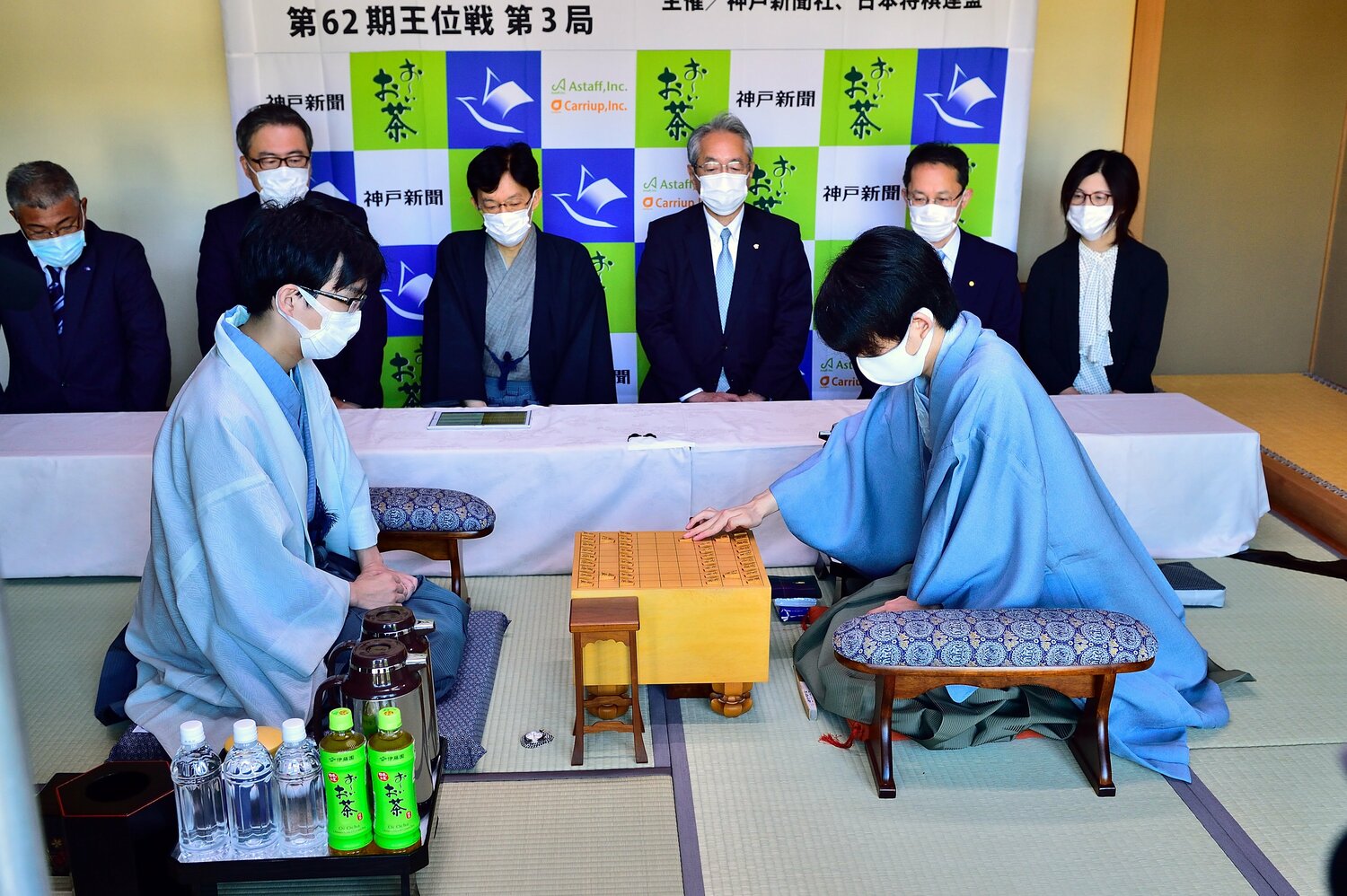 2021年王位戦　©日本将棋連盟