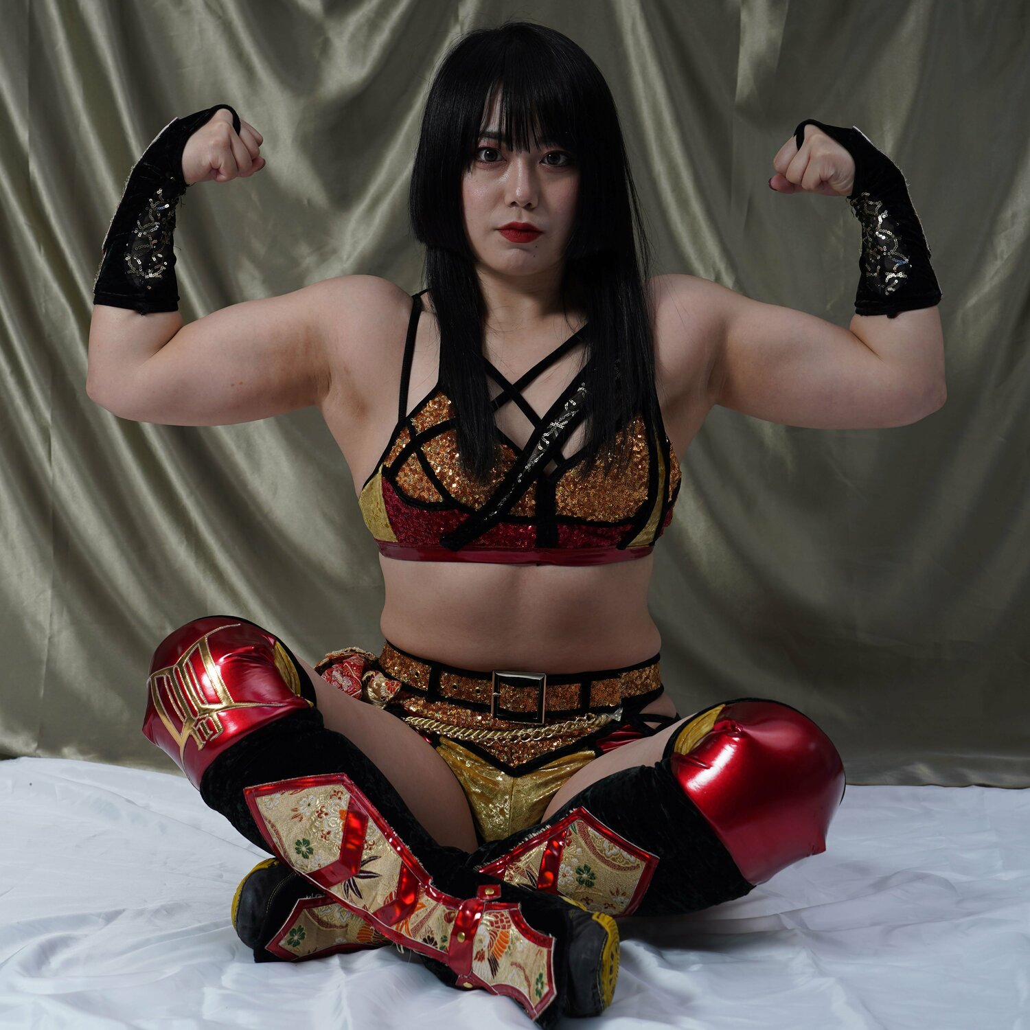 柔道とは異なるプロレスのテクニックを貪欲に吸収していった舞華