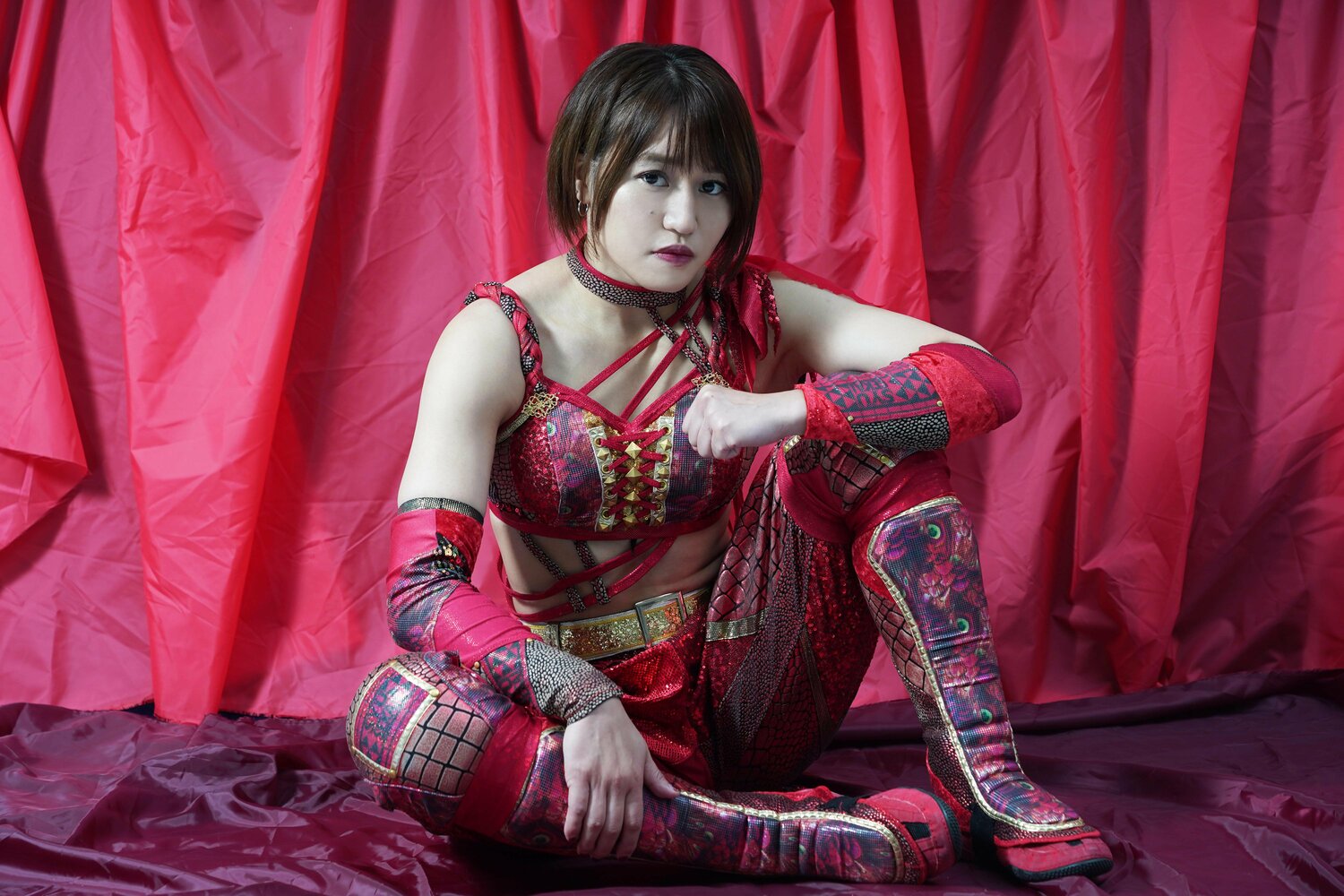 プロレスラーとして海外でも高い評価を得ている朱里