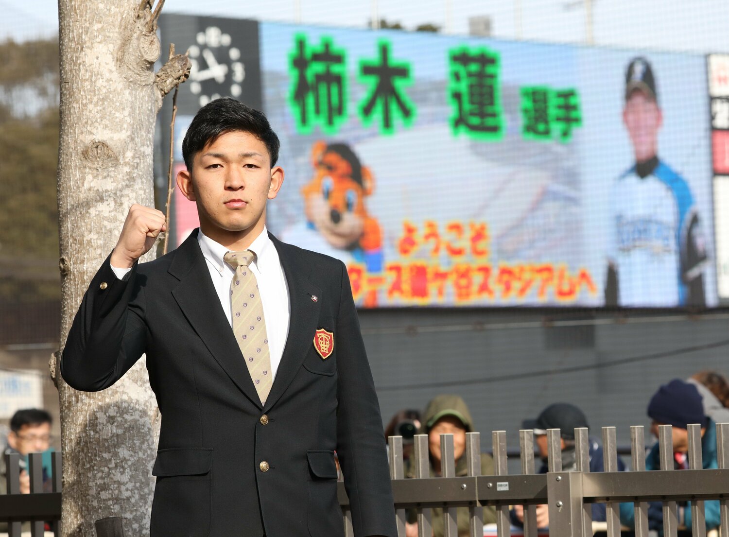 ドラフト5位で日ハムに入団も、プロ生活は6年間で終止符　©︎JIJI PRESS