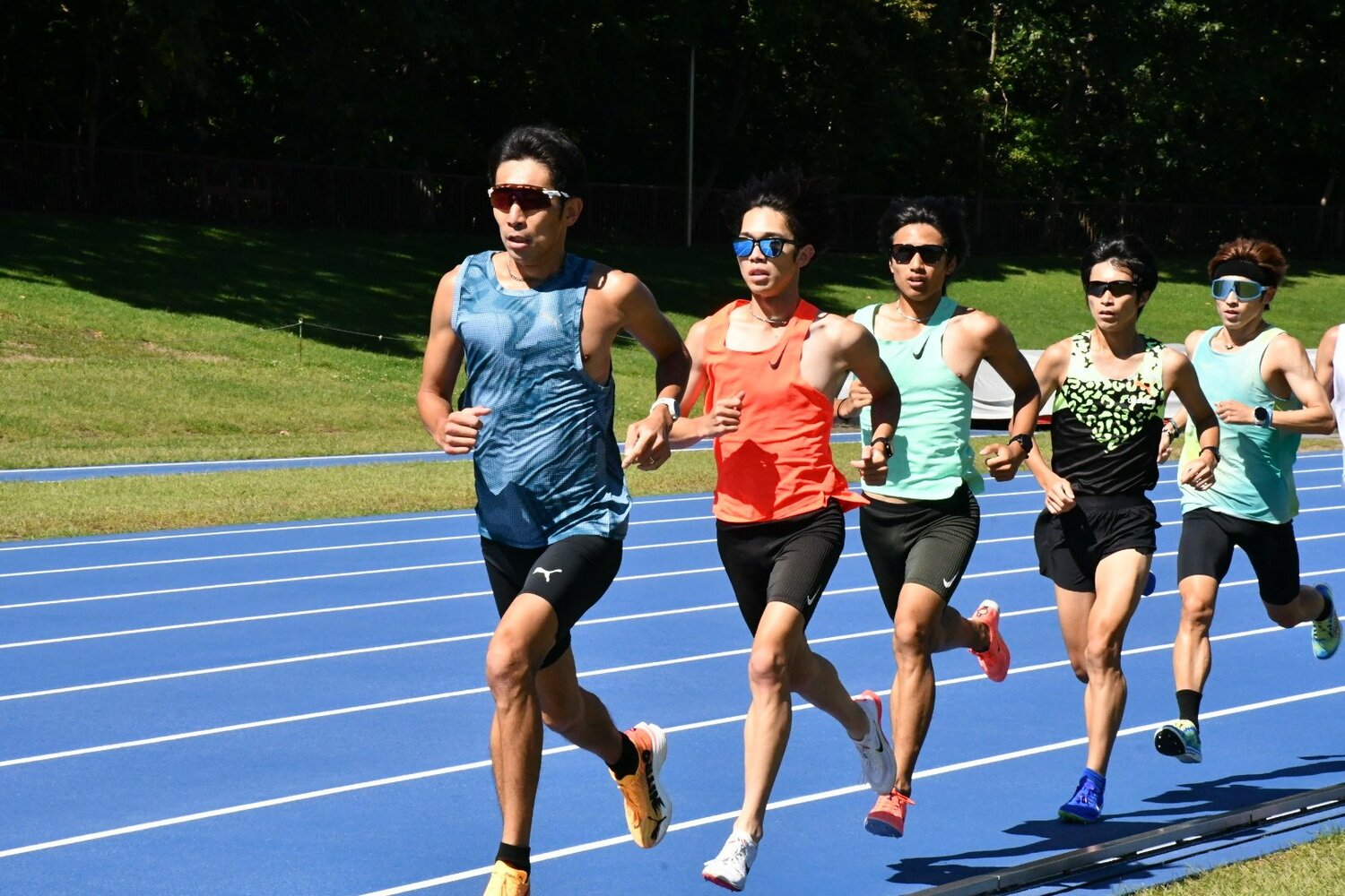 39歳とはいえ主力ランナーとしてチームを引っ張る ©Hiramatsu Hospital