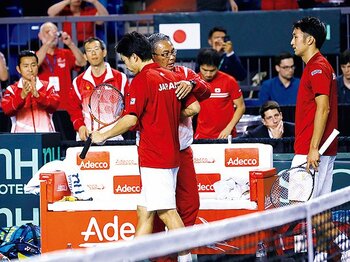 国の地力が問われたデ杯。“錦織以外”の奮起に期待。~第2シングルス、適役は誰か?~<Number Web> photograph by Hiroshi Sato