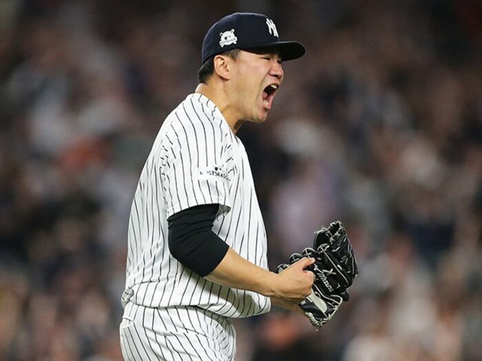楽天の伝説からヤンキースの伝説へ……。田中将大、世界一まであと少し!<Number Web> photograph by MLB Photos via Getty Images