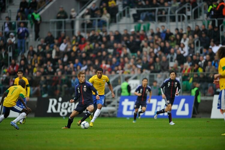 サッカー日本代表　ブラジル戦　2014年10月14日　岡田武史さんサインあり ゲキサカ特別インタビュー『岡田武史ブラジルW杯観戦記』前編