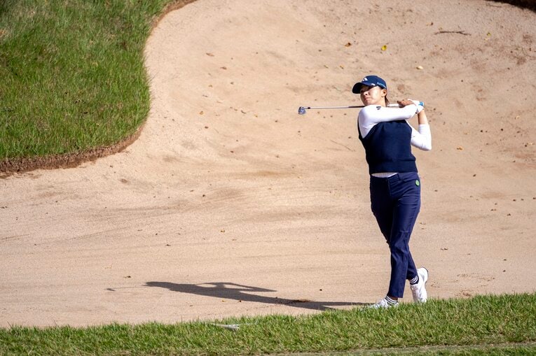 渋野日向子（2025年富士通レディース）©︎Takuya Sugiyama