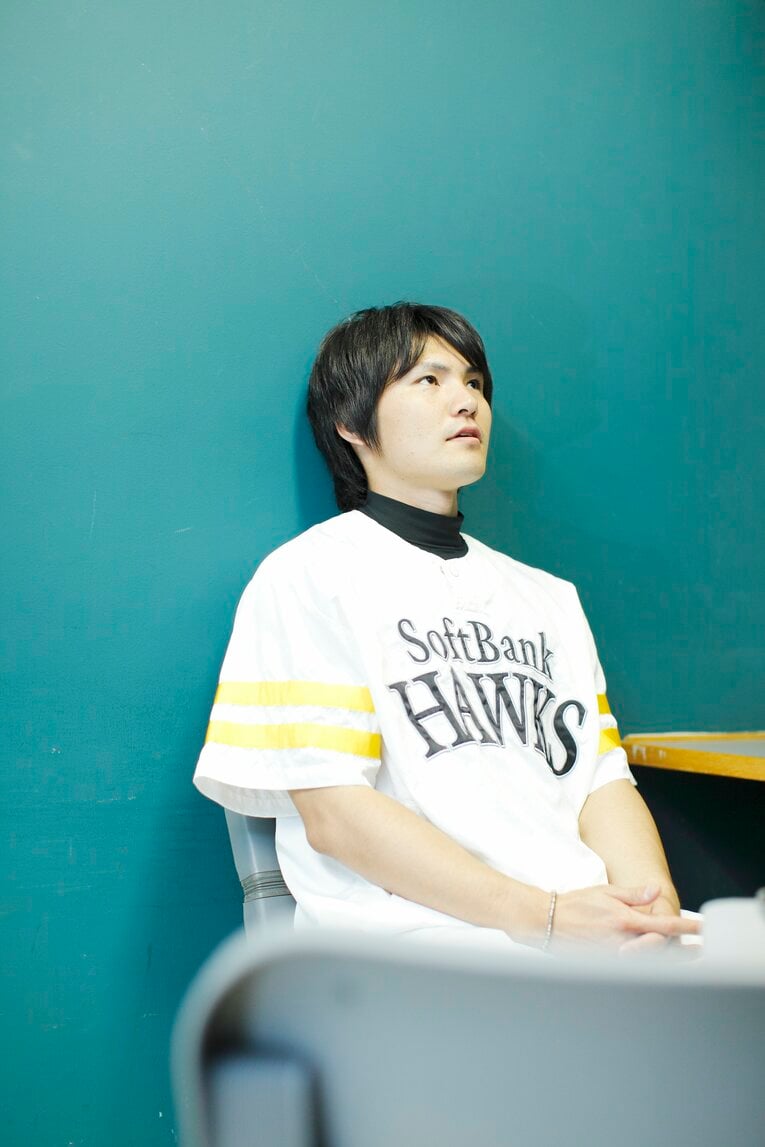 ソフトバンク時代の杉内　©BUNGEISHUNJU