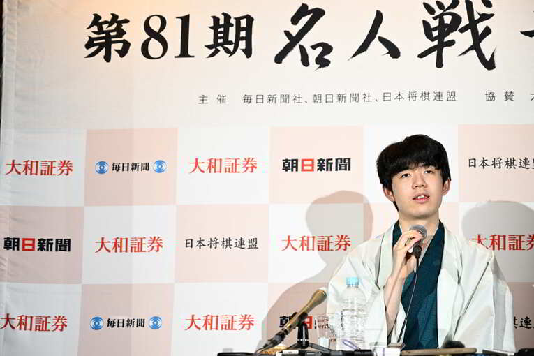 名人戦第5局　©Keiji Ishikawa