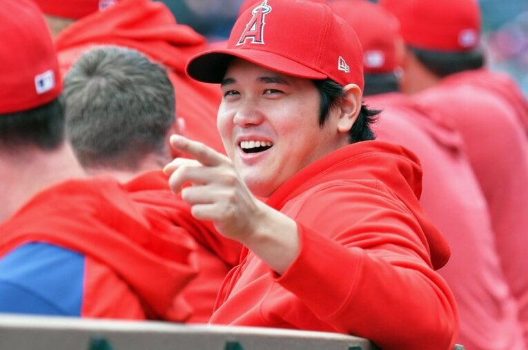 今季は本塁打王のタイトルを手にした大谷翔平。しかし、投球もすごかった！ ／ photograph by Getty Images