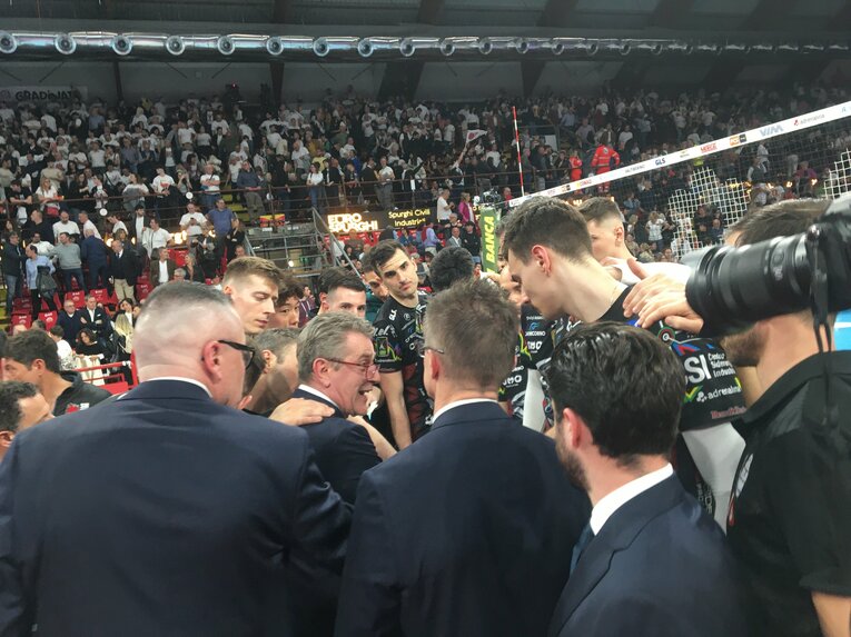 セリエA・プレーオフ準決勝第5戦　©︎Yuge Takashi