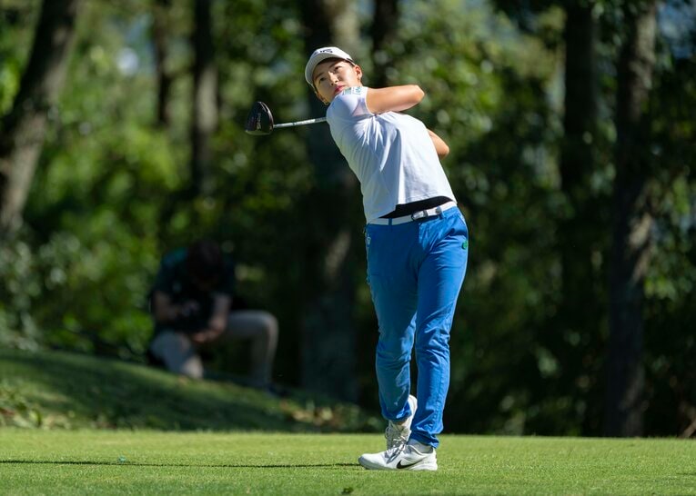 渋野日向子（2019年）©︎Takuya Sugiyama