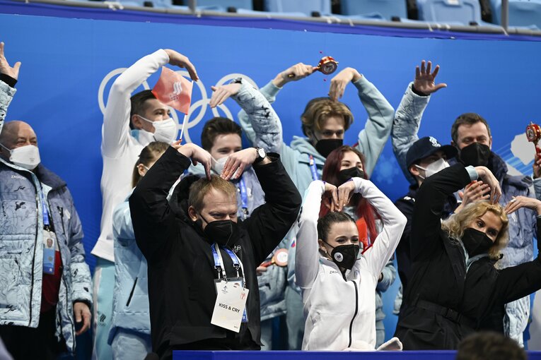 北京五輪団体戦SP　©Asami Enomoto/JMPA