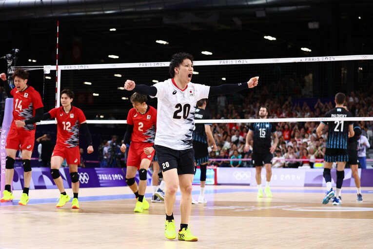 パリ五輪 アルゼンチン戦　©︎Ryosuke Menju/JMPA