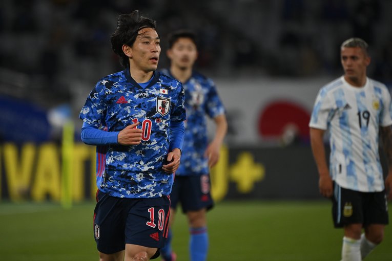 背番号10の三好もチーム全体の雰囲気づくりを考えている©JMPA