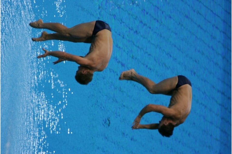 アテネ五輪での演技©Takuya Sugiyama/JMPA