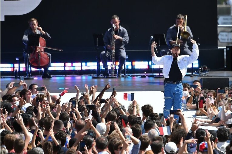 新着写真で振り返る東京五輪閉会式(28) ／ photograph by JMPA