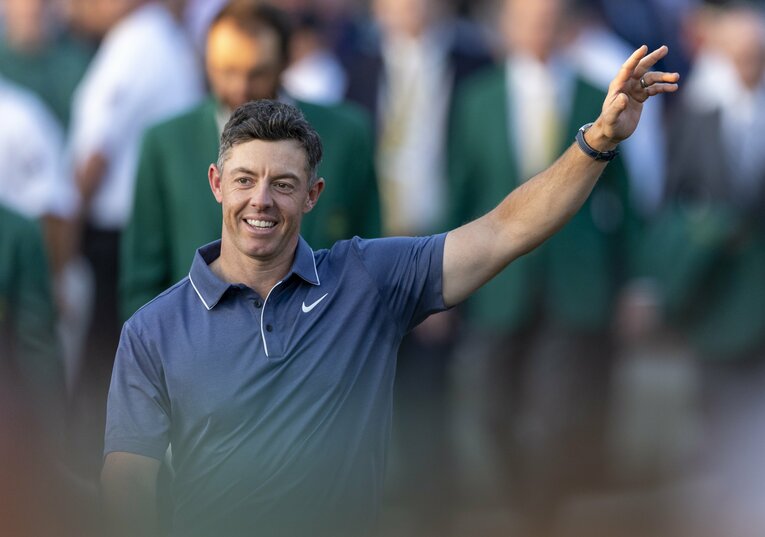 初のマスターズ優勝を飾り、グランドスラムを達成したロリー・マキロイ（35歳）©︎Getty Images