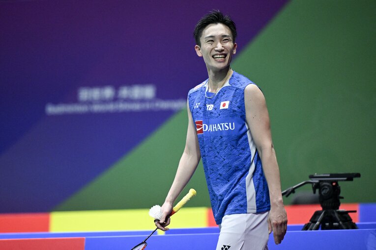 日本代表として最後に出場したトマス杯では「楽な気持ちでプレーできた」という　©︎JIJI PRESS