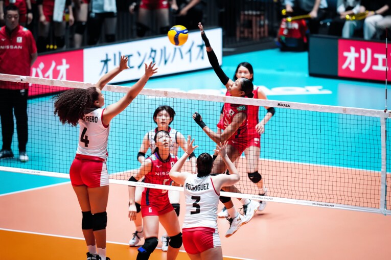 宮部藍梨／FIVBパリ五輪予選　©︎FIVB