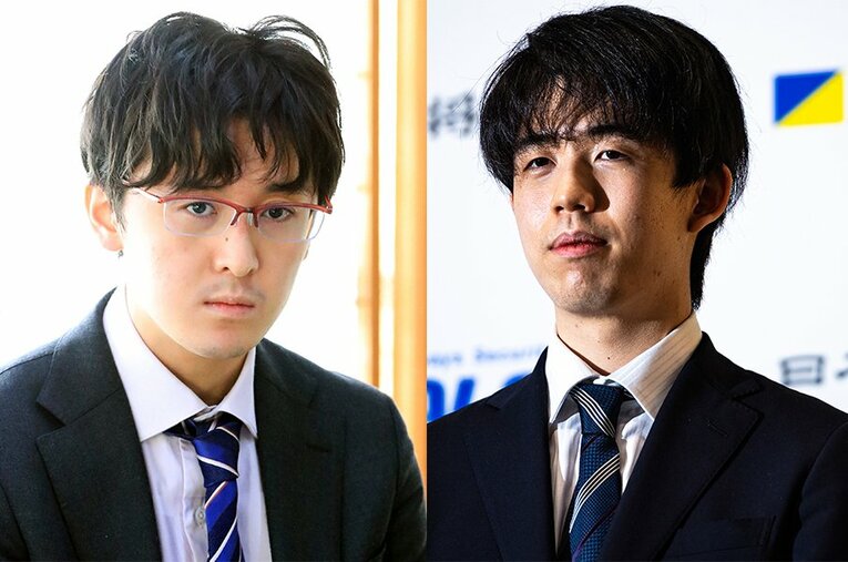 伊藤匠五段と藤井聡太五冠。“藤井世代”が今後の将棋界をどう引っ張っていくか ／ photograph by JIJI PRESS/Takuya Sugiyama