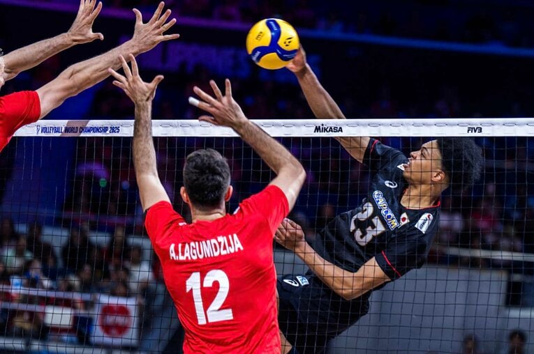 バレーボール世界選手権・トルコ戦　©︎Volleyball World