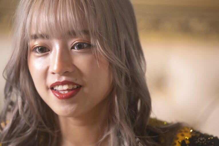 ソウル大学卒という経歴を持ち、バーレスク東京ではセンターダンサーとしても活躍するラムさん　©Takuya Sugiyama