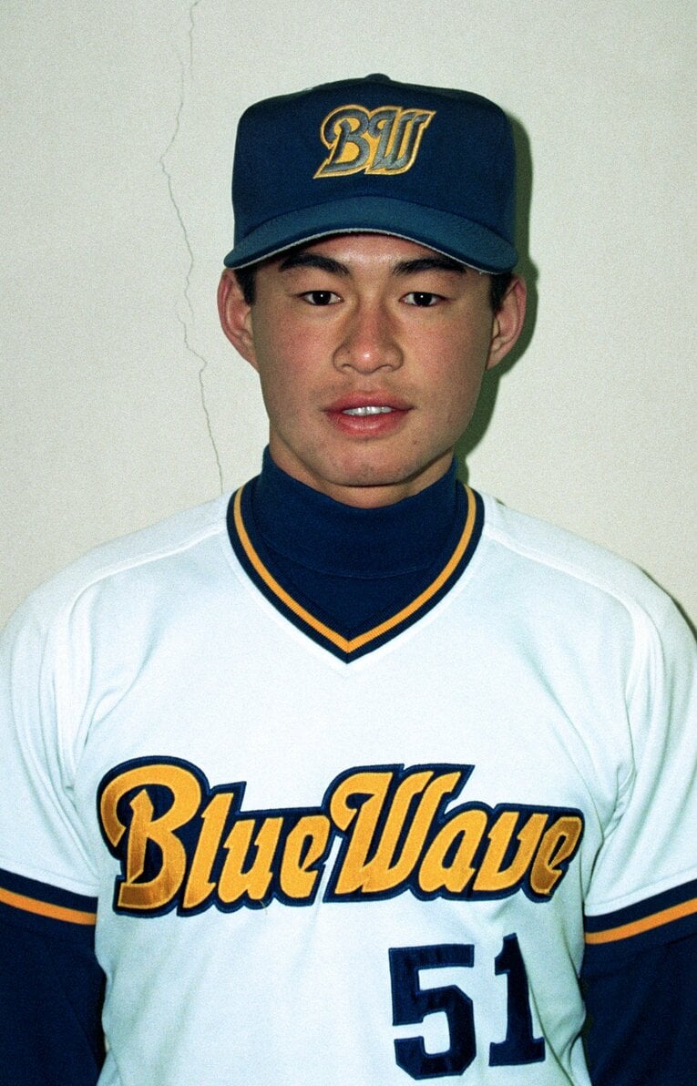 1994年シーズン前のイチロー（当時20歳）　©JIJI PRESS