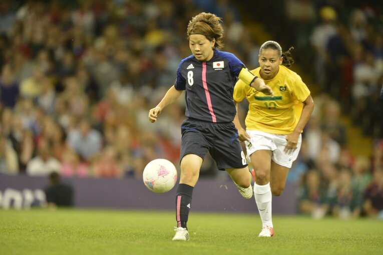 宮間あや（2012年ロンドン五輪）©︎JMPA　