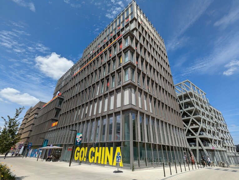 パリ五輪の選手村（全56枚）©JMPA