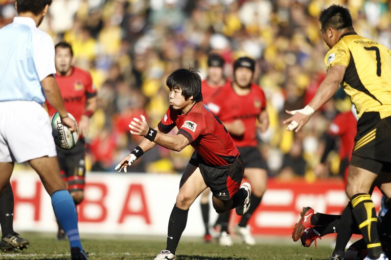 三洋電機ワイルドナイツ時代（2009年）©︎Takeo Momozono